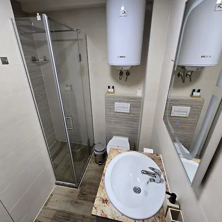 White Blue - Luxury Apt, Center, Private Parking, Balcony, Near * Ochryda